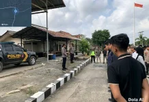 Polisi Mesuji Antisipasi Kejahatan saat Ibadah di Gereja
