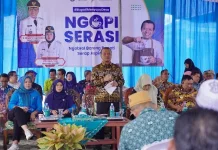 Ngopi Serasi ke-28, Bupati Pringsewu Tinjau Potensi UMKM dan Serap Aspirasi Warga