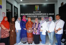 Menteri PPPA RI Tinjau UPTD PPA Lampung, Apresiasi Peningkatan Layanan