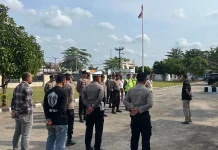 Polres Mesuji Tingkatkan Pengamanan Ibadah Mingguan