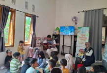 Hari Anak Nasional, TBM Balung Jeruk Gelar Kegiatan Read Aloud dan Art Activity