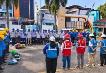 PLN ULP Karang Perkuat Budaya Keselamatan Kerja