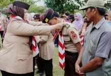 Lantik Pramuka Garuda, Umi Laila Dorong Lahirnya Pemimpin Masa Depan