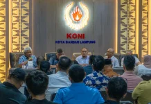 Bandar Lampung Bahas Technical Handbook Porprov Bersama Cabor