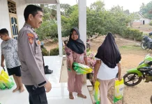 Desa Bangun Jaya Mesuji Serbu Beras SPHP Murah