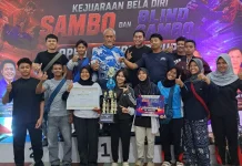 Sambo Lampung Raih Tujuh Emas di Gubernur Cup Sumsel
