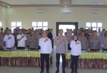 Polda Lampung Sosialisasi Hukum di Polres Metro