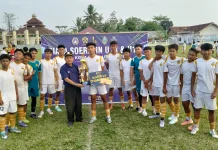 Bhayangkara FC Juarai Soeratin Zona Bandar Lampung Dua Kategori