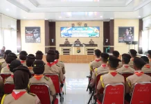 Polres Tanggamus Kirim 37 Anggota ke Lokabhara V Polda Lampung