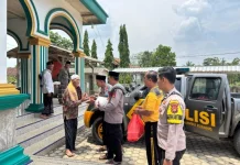 Polsek Lambu Kibang Gelar Kegiatan Jumat Berkah