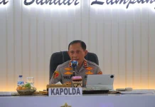 Kapolda Apresiasi Patroli Janji Jaga saat Kunjungi Polresta Bandar Lampung