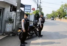 Samapta Polres Lampung Utara Sisir Jalinsum Cegah Gangguan Kamtibmas