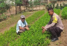 Dukung Asta Cita Presiden, Polsek Way Serdang Binluh di Desa Kebun Dalam