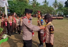 Satuan Binmas Polres Lampung Utara Ikuti Pembukaan Lokabharada V Polda Lampung