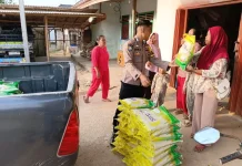 Polres Mesuji Gelar Gerakan Pangan Murah Tegakkan Stabilitas Inflasi Daerah
