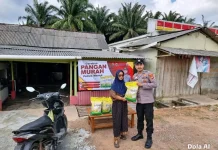 Gerakan Pangan Murah Polres Mesuji Tekan Inflasi