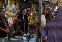 DPD RI dan BPS Lampung Pantau Sensus Ekonomi di Pasar Gadingrejo