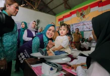 TP PKK Lampung Canangkan Desa TAPIS di Lampung Tengah