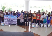 Bupati Pringsewu Lepas 12 Siswa Menuju Sekolah Rakyat Provinsi Lampung