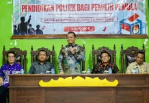 Bupati Pringsewu Bekali Pemilih Pemula di SMAN 1, Tekankan Pentingnya Tangkal Hoak