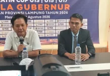 PT LASMA Jadi Operator Kompetisi Sepak Bola Lampung hingga 2030