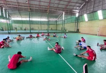 PWI Lampung Seleksi 28 Pemain Futsal Porwanas 2027