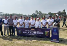 PSSI Lampung Dorong Pembinaan Sepak Bola Mesuji Berkelanjutan