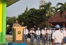 Kabag Ops Polres Mesuji Motivasi Pelajar Berprestasi