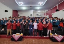 Ketua Karang Taruna Lampung Beri Motivasi Yudisium Fakultas Hukum Unila
