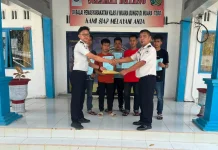 Hak Integrasi Gratis, Lapas Muara Tebo Berikan PB dan CB kepada 5 Warga Binaan