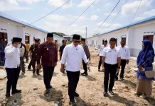 Menteri Nusron Pastikan Huntap Bagi Korban Bencana Aceh Tamiang Siap Digunakan