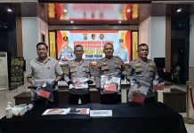 Polisi Sita Senjata Rakitan yang di Gunakan dalam Kasus Pembunuhan Mesuji