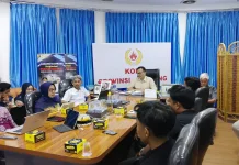 KONI Lampung Gelar Tes Fisik Tujuh Cabor Beladiri
