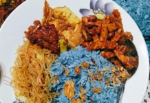 Resep Nasi Biru Bunga Telang, Ini Cara Membuatnya di Rumah