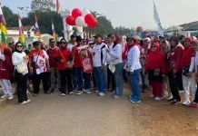 Desa Negeri Sakti Gelar Jalan Sehat Meriahkan HUT RI ke-81 Tahun 2026