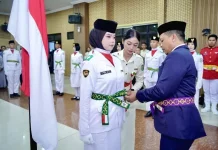 Bupati Pringsewu Kukuhkan Paskibraka