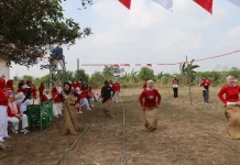 Hadiah Sembako Warnai Lomba HUT RI Polres Mesuji