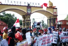 Polres Lampung tengah Siagakan 533 Personel Gabungan Amankan Unjuk Rasa