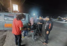 Patroli Malam Polres Mesuji Antisipasi Kejahatan Jalanan