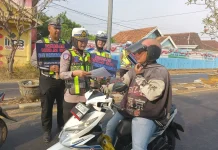 Sat Lantas Lampung Timur Kenalkan Barcode Laka Respon Cepat