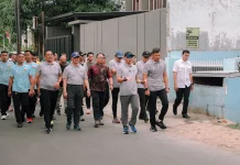 Gubernur Ikuti Jalan Sehat Peringatan HUT Kodam XXI/Radin Inten