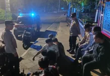 Polres Lampung Barat Intensifkan Patroli Malam Jaga Kamtibmas