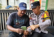 Aplikasi Siger Presisi Dekatkan Layanan Polisi ke Warga Simpang Pematang
