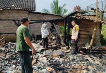 Rumah Warga di Pugung Kebakaran saat Ditinggal Penghuni