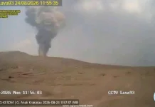 Gunung Anak Krakatau Erupsi, Wisatawan Diminta Jaga Jarak