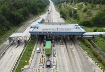 Volume Lalu Lintas di Tol Bakter Lampung Meningkat saat Libur Maulid Nabi