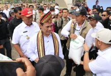 Bantuan Pangan Beras untuk 1,24 Juta PBP di Lampung Mulai Disalurkan