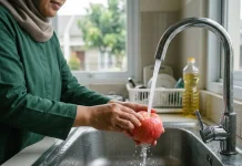 Mencuci Buah Dengan Sabun ternyata Tidak Disarankan, Ini Sebabnya