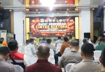 Polres Mesuji bersama Stakeholder Rakor Penanganan Karhutla 2026