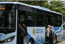 Pemerintah Kota Bandarlampung Uji Coba Bus Perkotaan menuju BTS